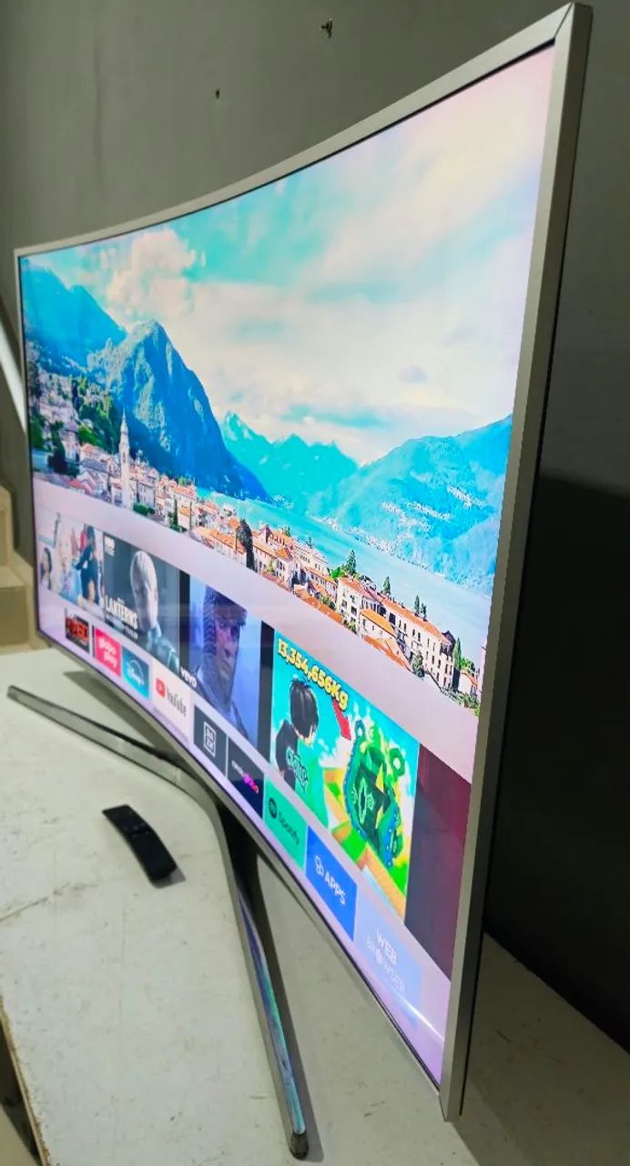 Smart TV Samsung 50" 4K UHD Curved - Foto 3