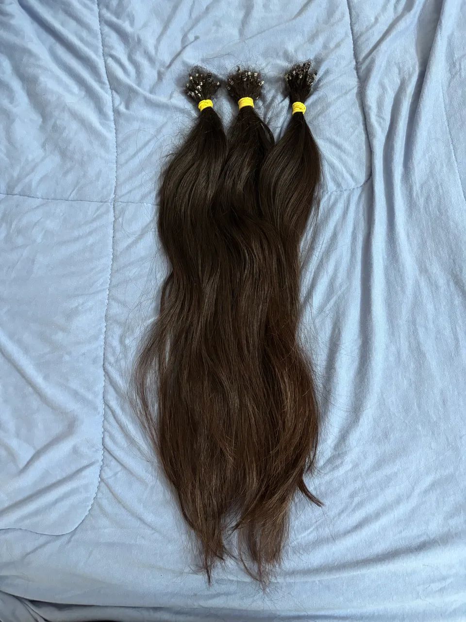 CABELO 90 GRAMAS CASTANHO ESCURO - Foto 2