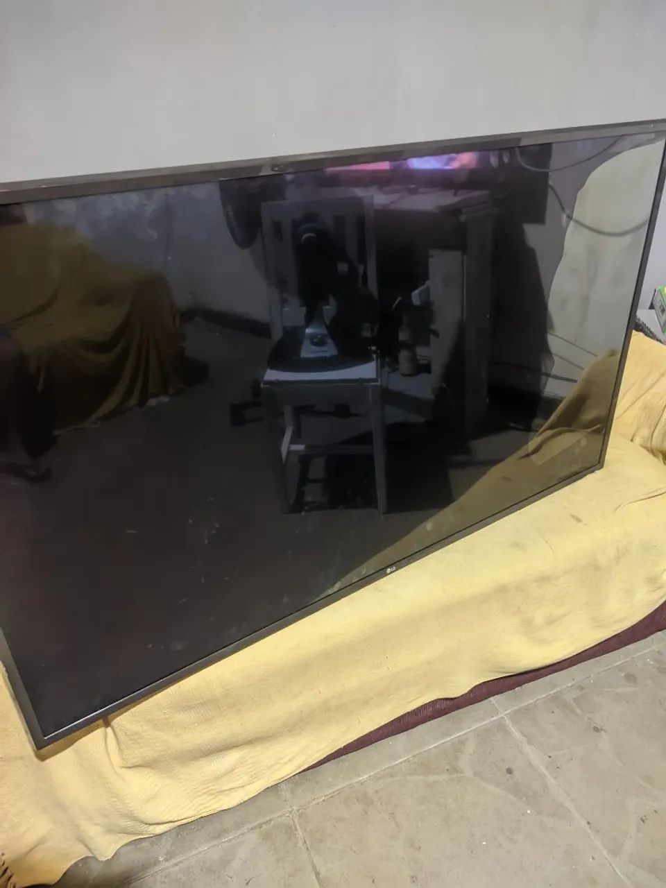 Smart  tv LG 55 com defeito