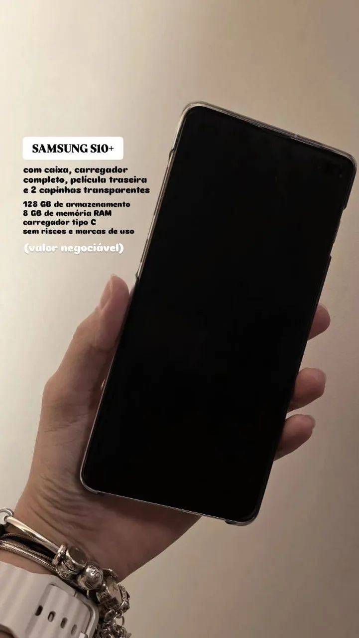 SAMSUNG S10+ 128GB