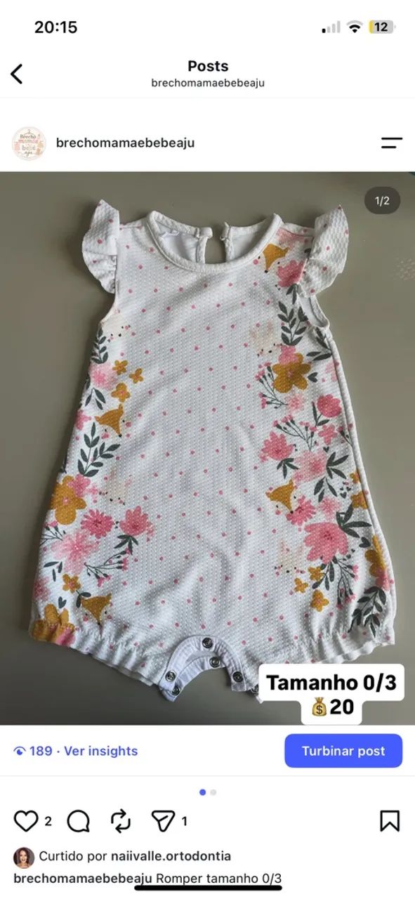 Roupas bebê menina - Foto 2