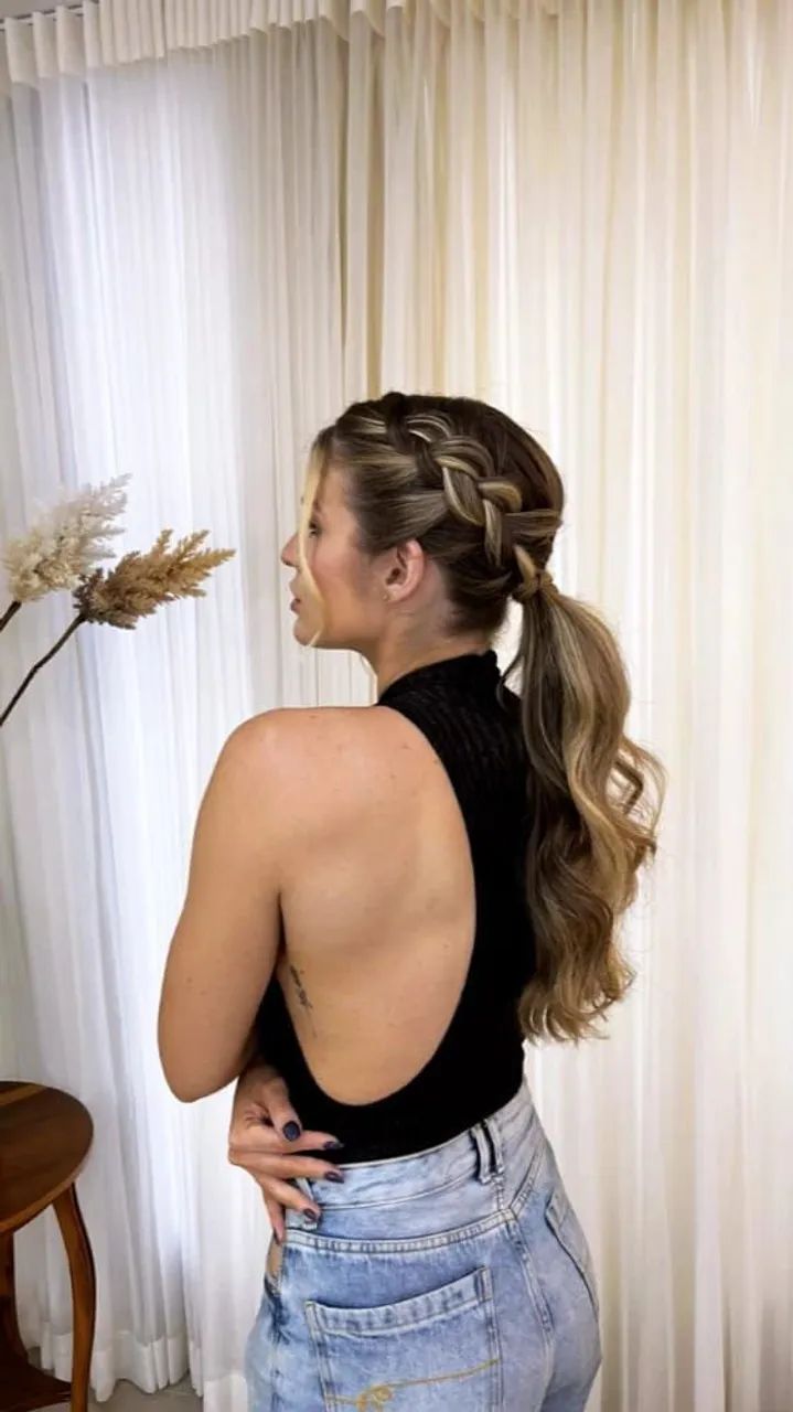 Penteado social 