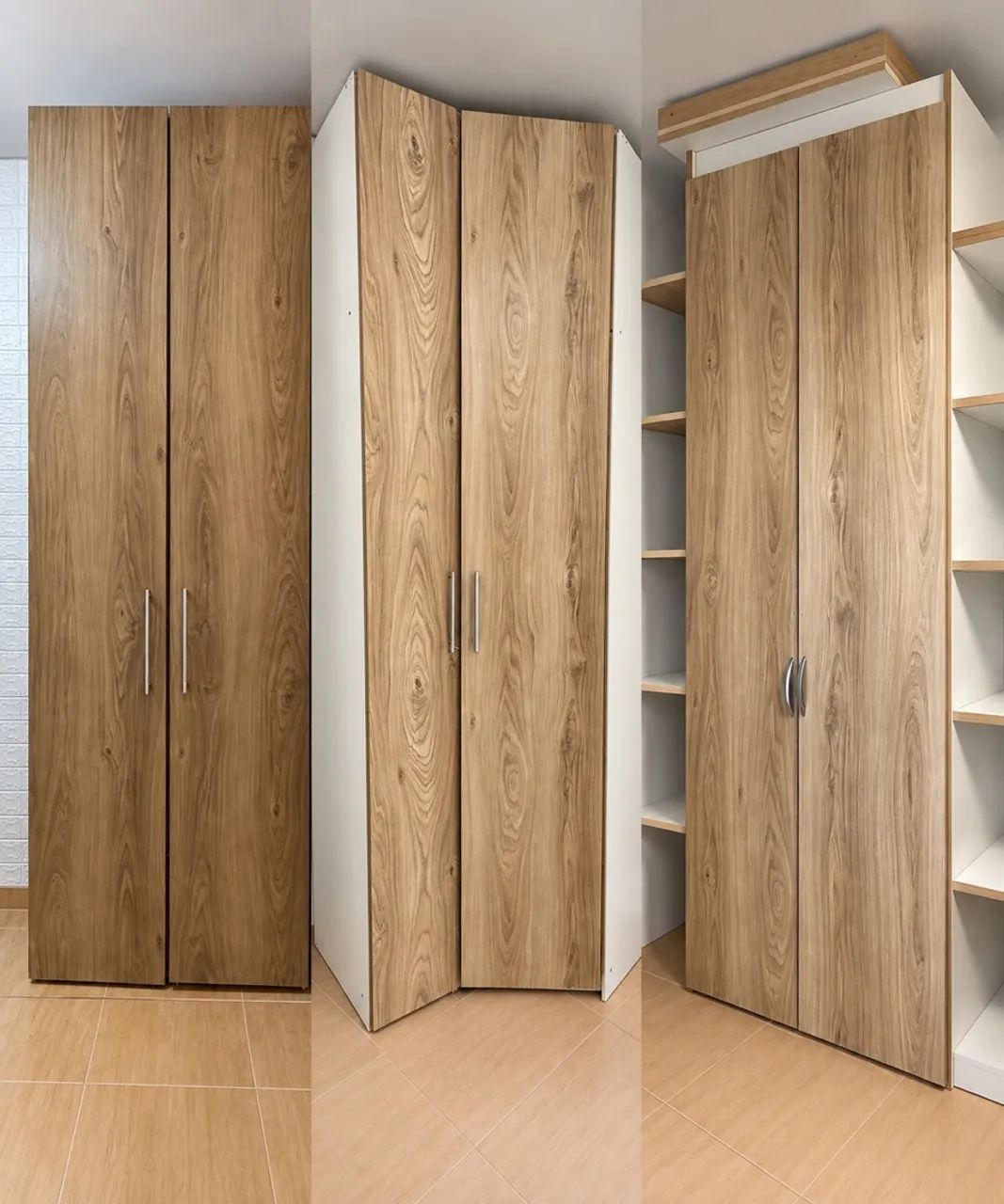 3 guarda roupa modulado mdf  - Foto 2