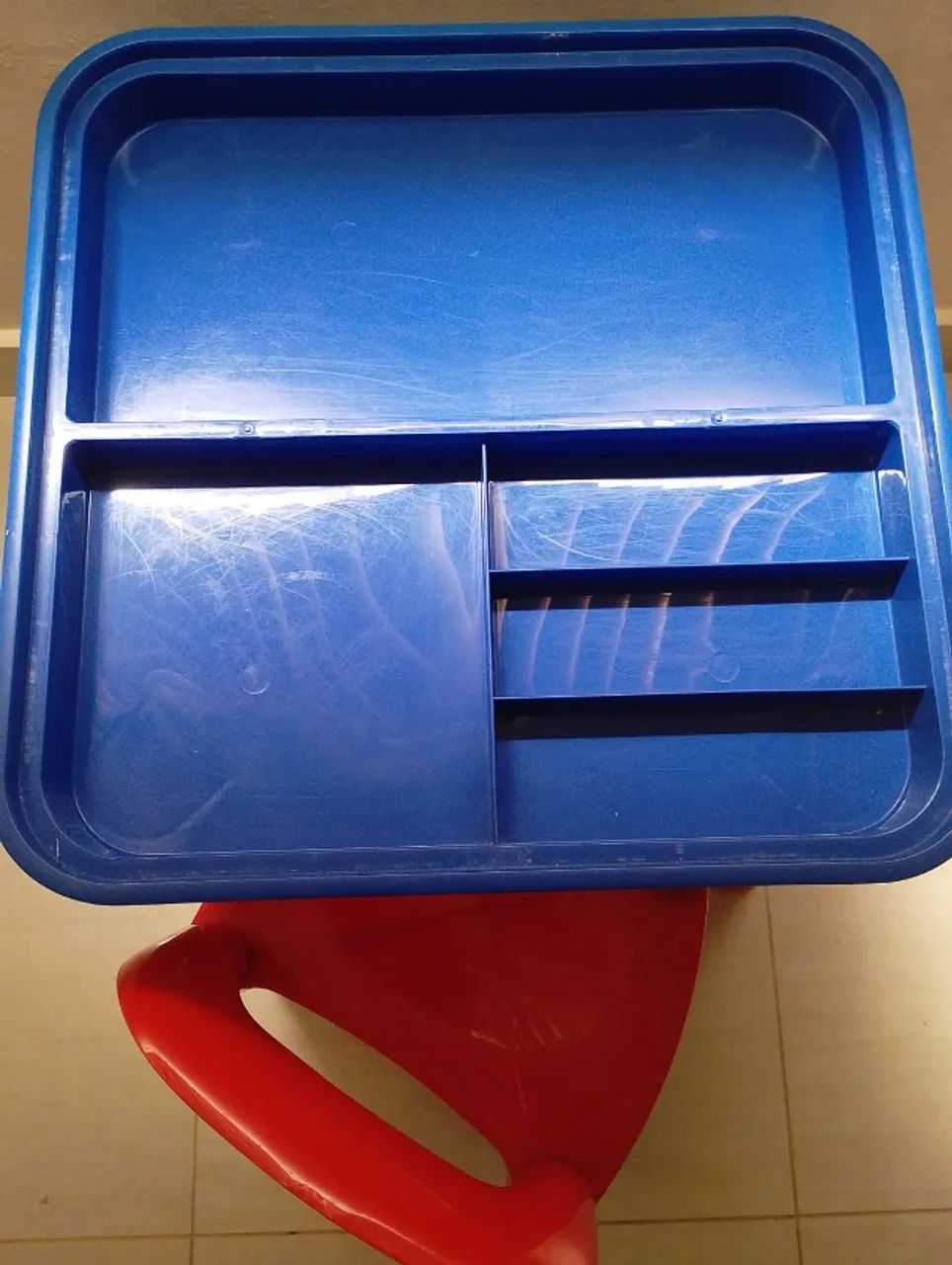 Mesinha de plástico com cadeira - Foto 3