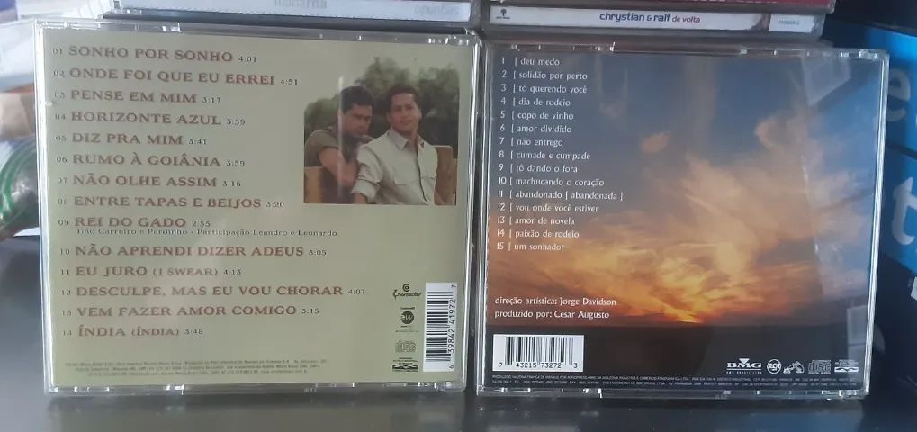 Leandro e Leonardo (Leia a a descrição) Kit com 4 Cds - Foto 5
