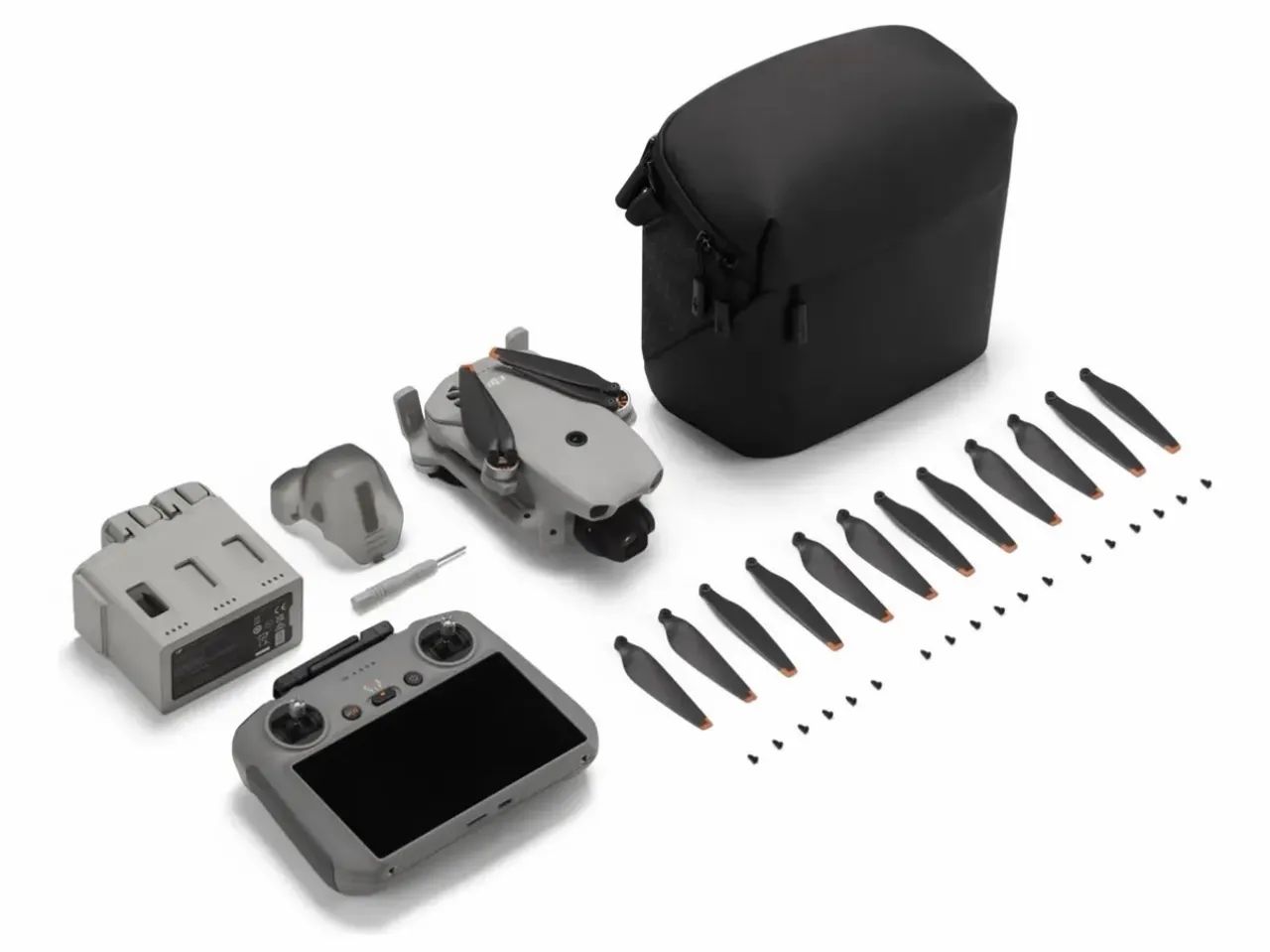 (Lacrado) Drone DJI Lito X1 - Fly More controle com tela RC2 - Foto 3