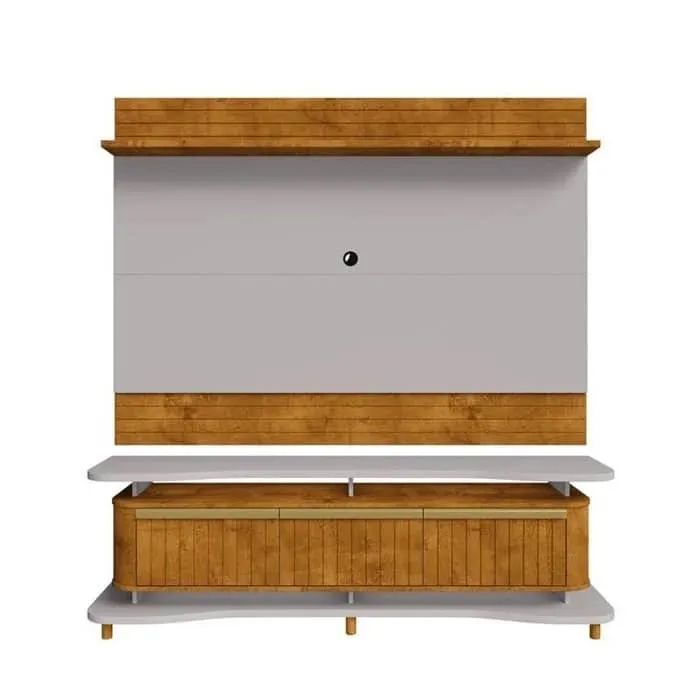 KIT PAINEL ICARAÍ + RACK GUARAPARI 1.80 - PARA TV ATÉ 75 POLEGADAS / pronta entrega  - Foto 2