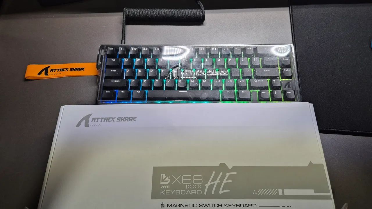 Teclado Magnético Attack Shark X68HE - Foto 2