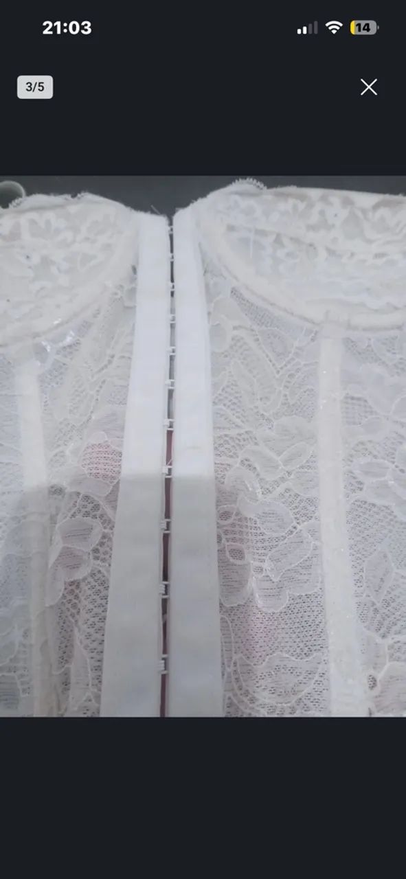 Corset Branco - Foto 3