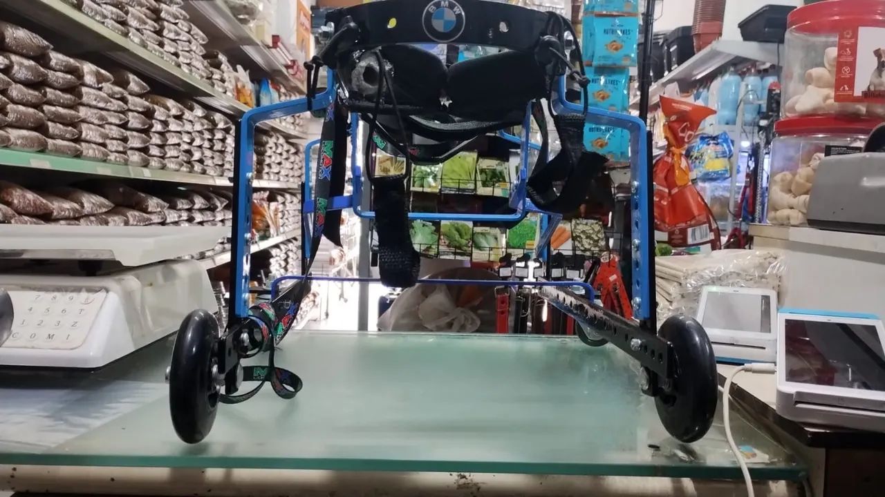 Cadeira de rodas pet - Foto 4