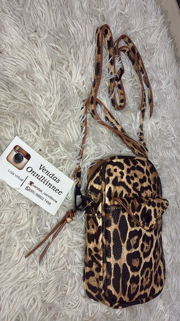 Bolsa para celular oncinha 