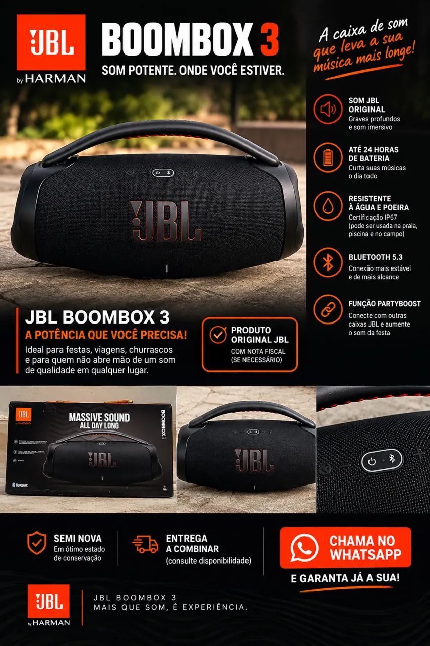 JBL boombox 3 
