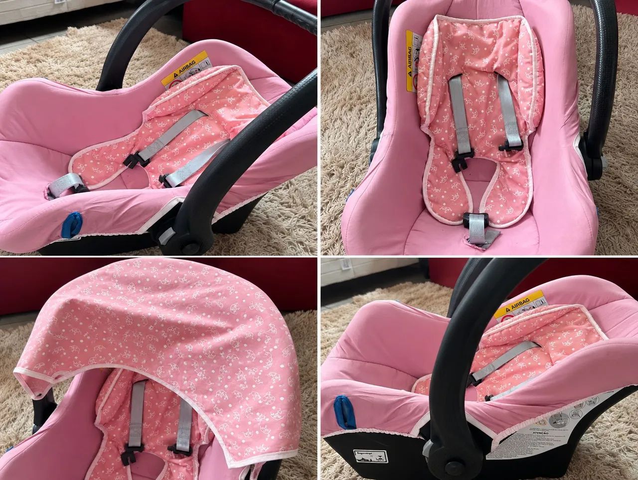 Bebe conforto rosa