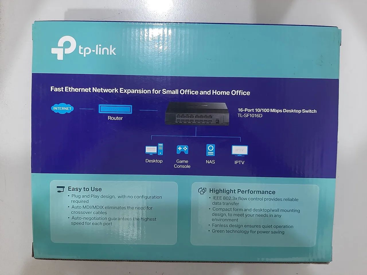 Switch de 16 portas 10/100 - TP-LINK - Foto 2