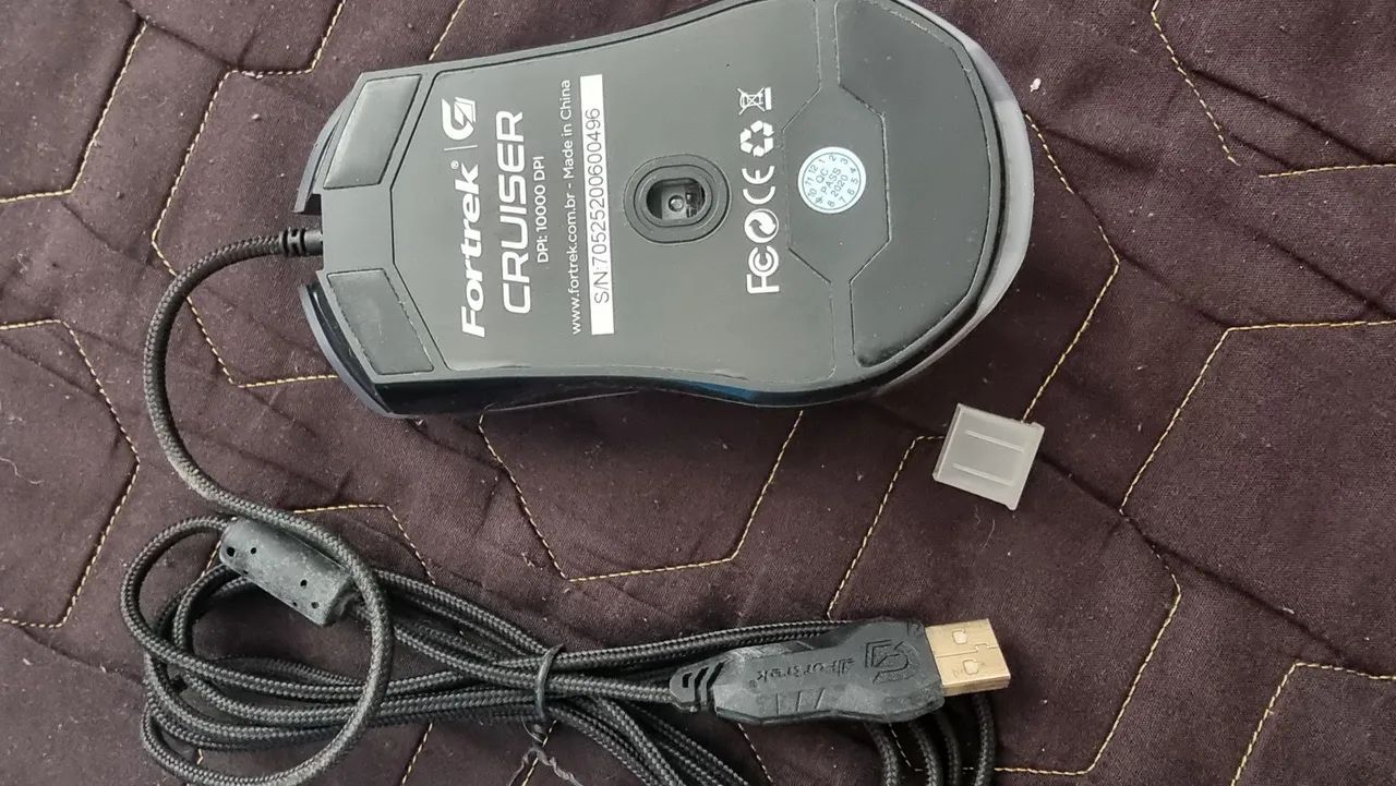 Mouse Gamer Cruiser RGB 10000dpi - Foto 3