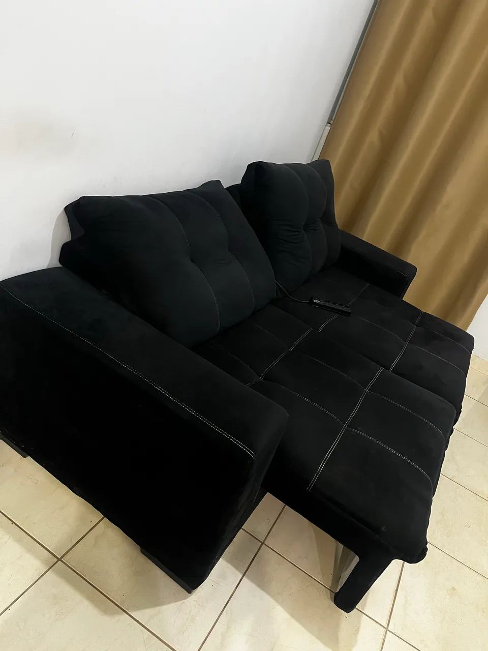 Sofá retrátil 2 lugares 