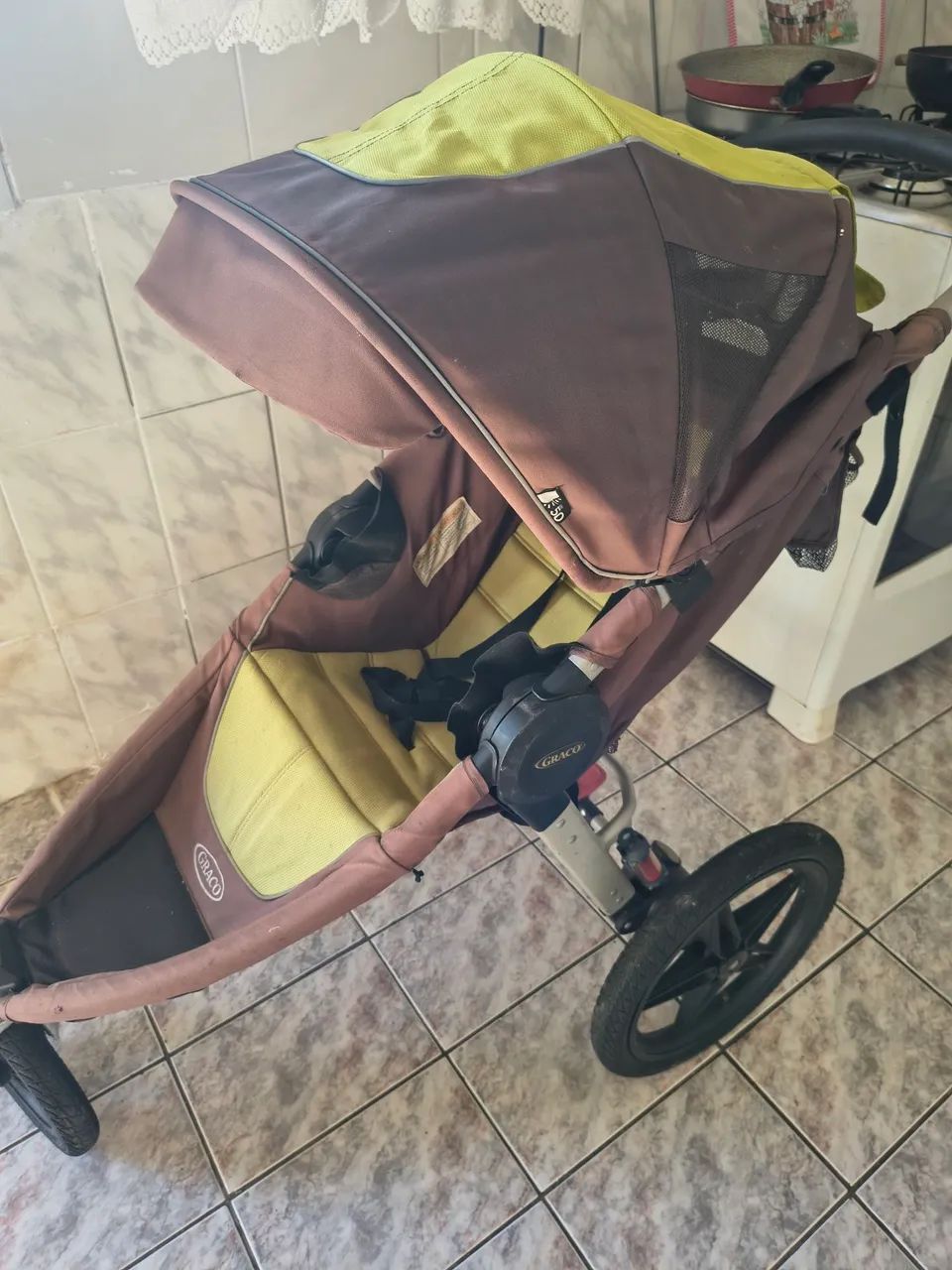 Carrinho de bebê Graco (Jogging Stroller) - Foto 4