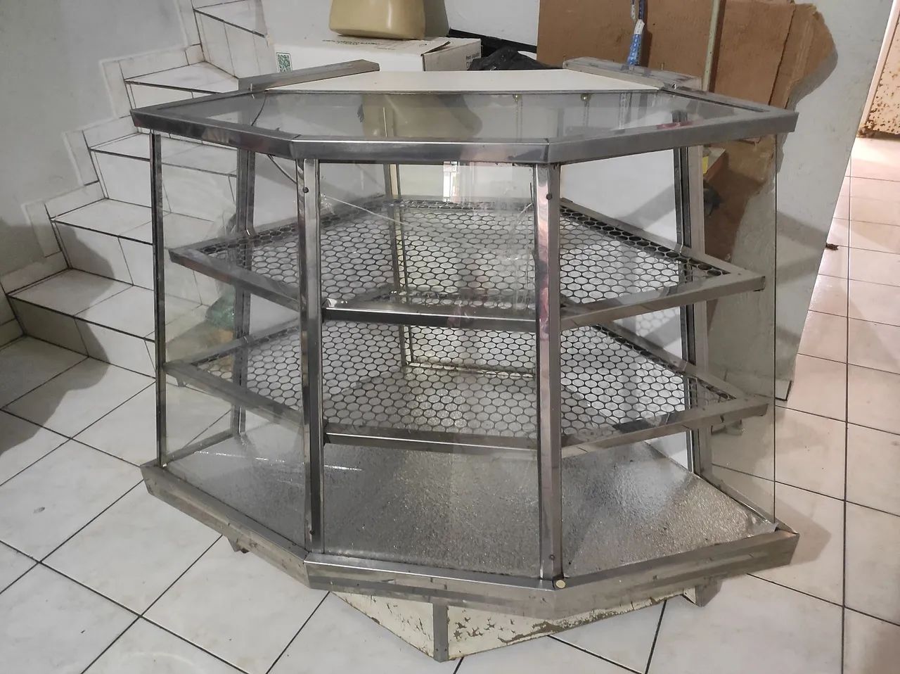 Vendo um balcão bobiniere de vidro para comercio  - Foto 2