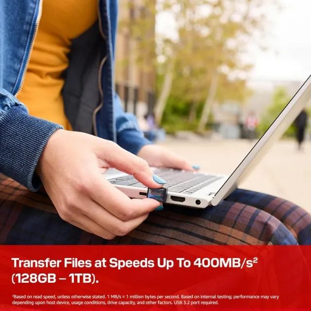 Pendrive Sandisk Extreme FIT USB-C 1TB - Foto 5