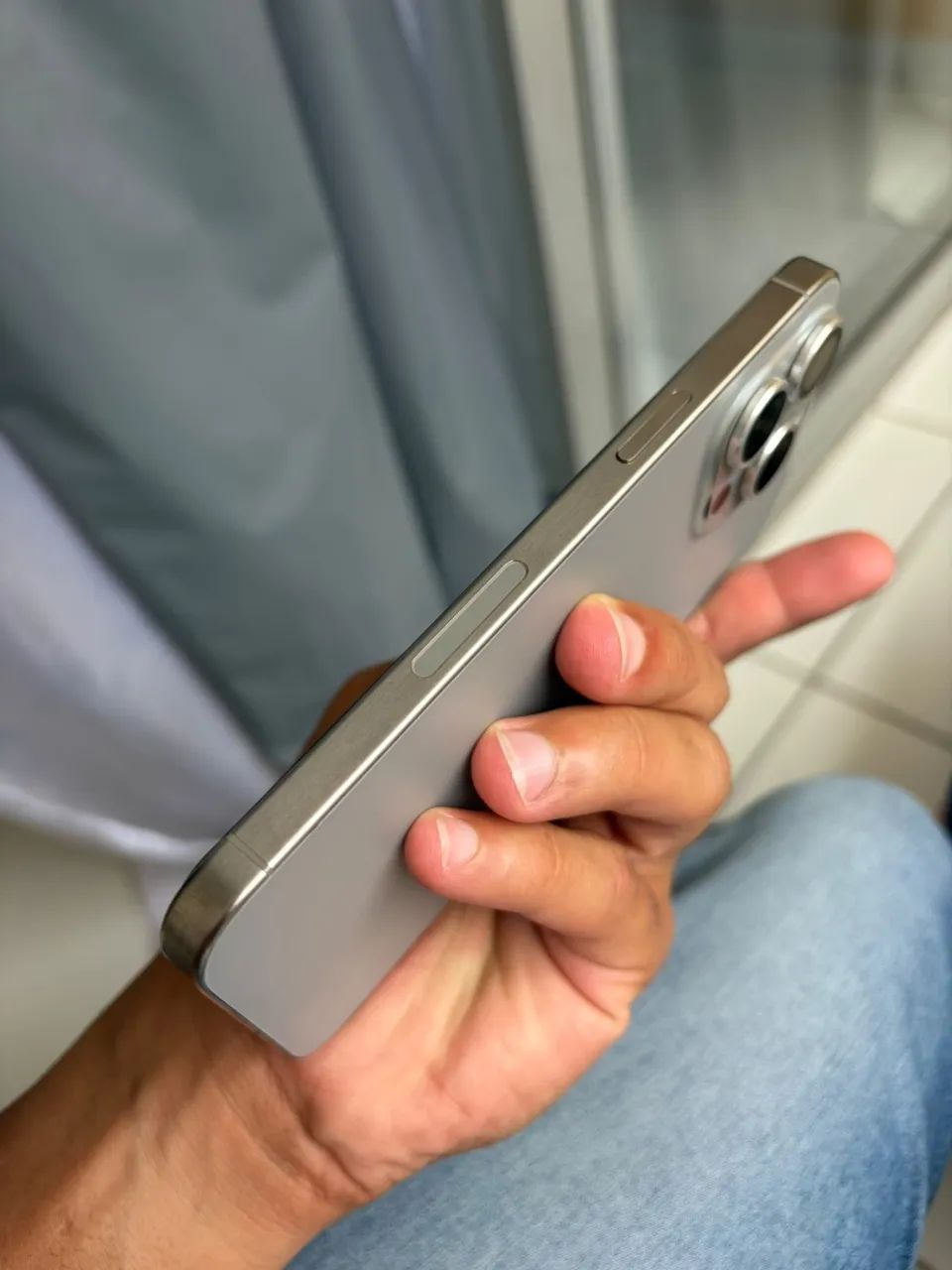 iPhone 15 pro max todo original cor natural  - Foto 3