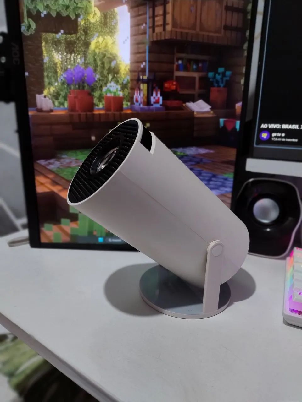 Smart Projetor Mini Hy300 - Foto 3
