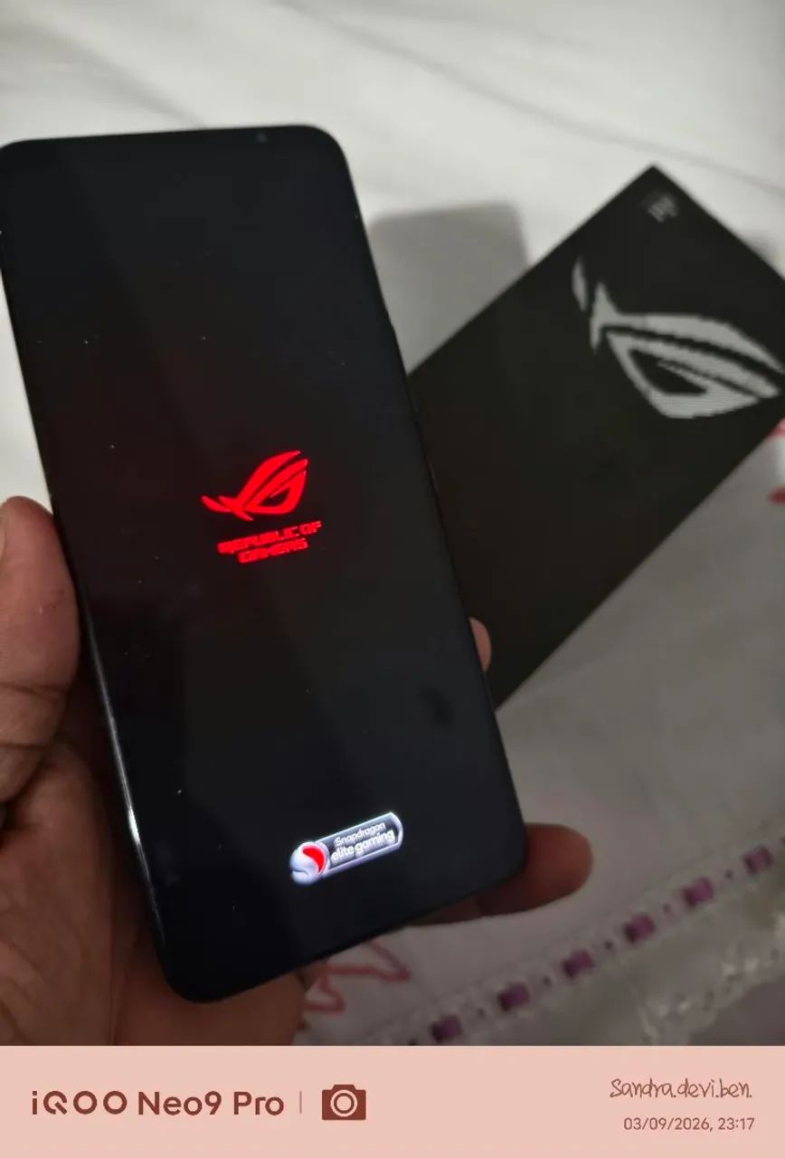 Asus rog 6 256/12 completo. Leia o anúncio. - Foto 4