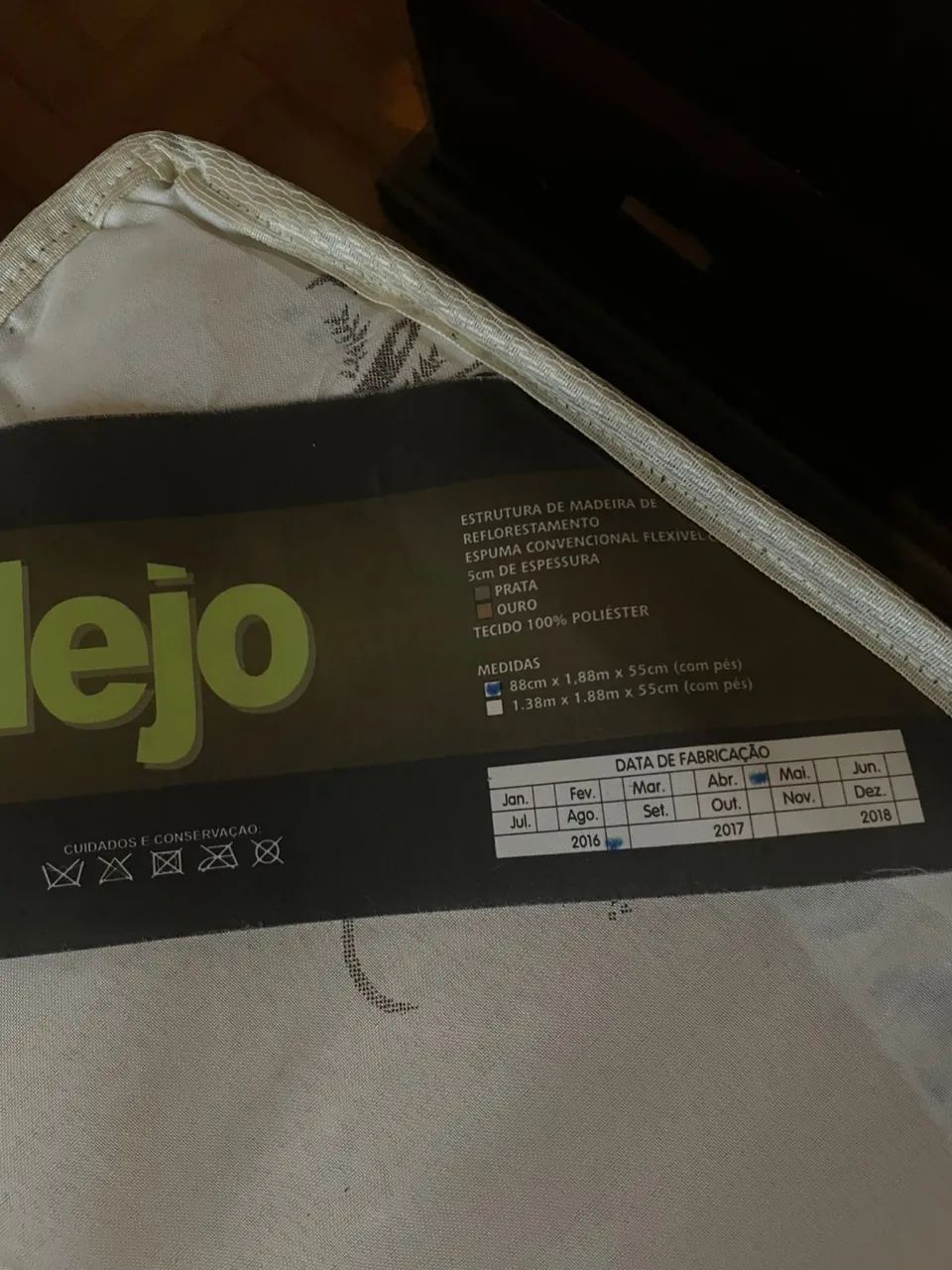 Cama box solteiro 