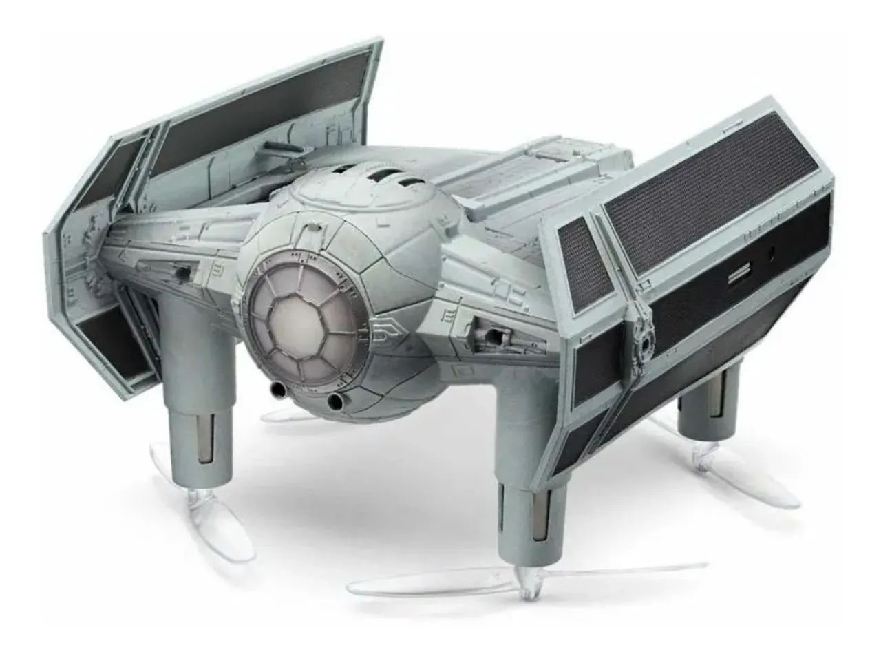Mini Drone Propel Star Wars Tie Advanced X1 Cinza Controle Remoto - Foto 4