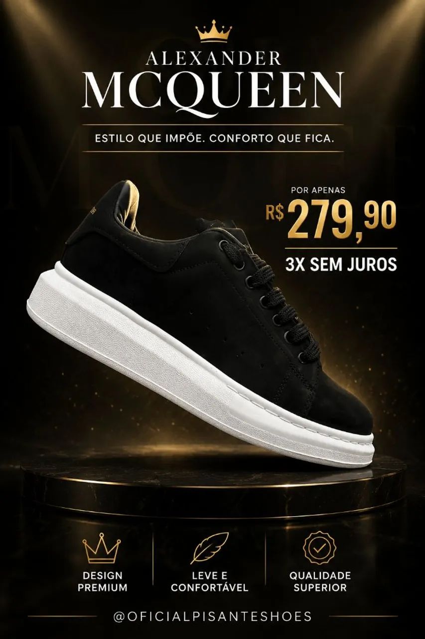 Sapatênis Alexander McQueen 