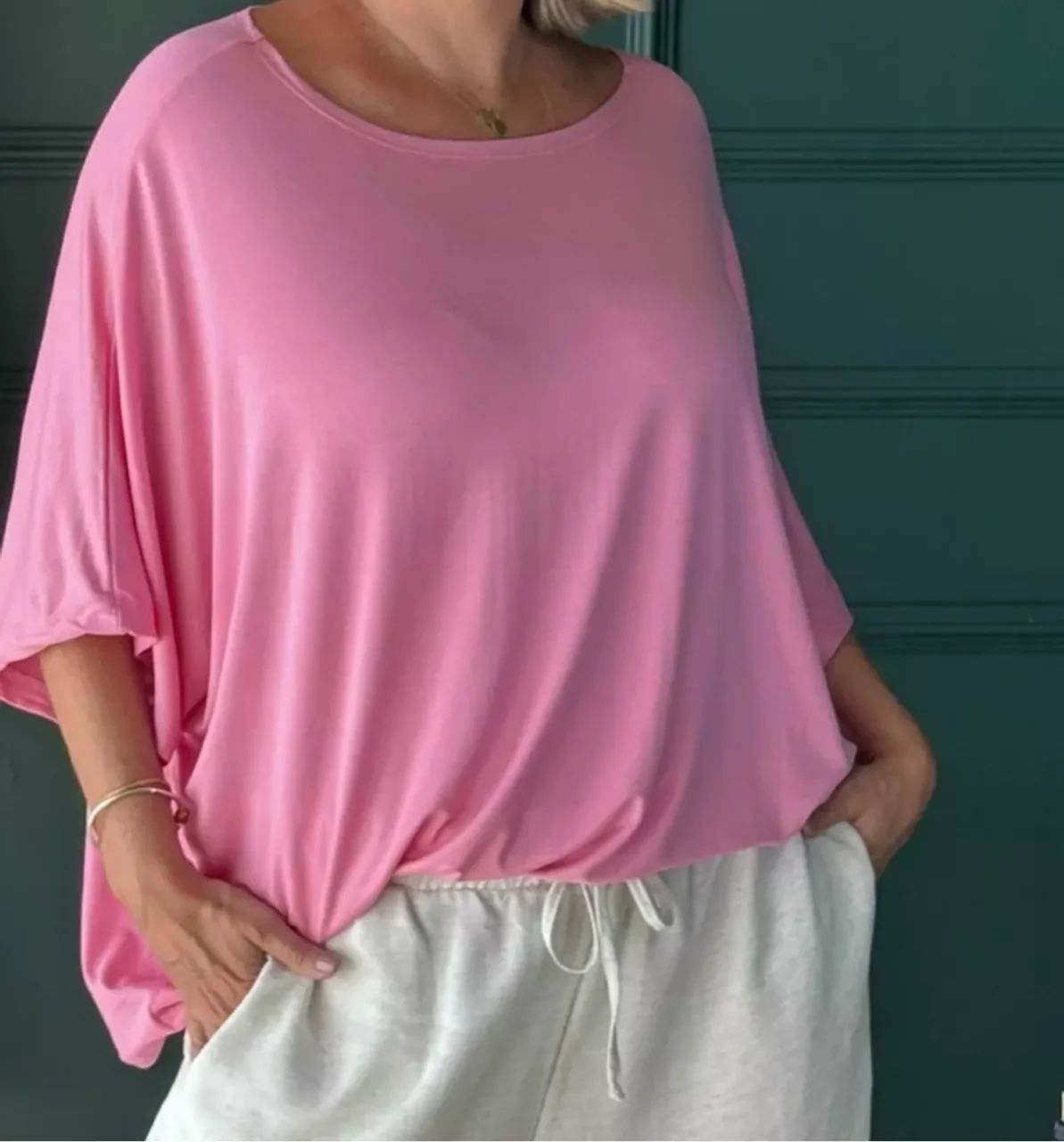  Blusa Cinza Viscolycra Premium - Foto 5