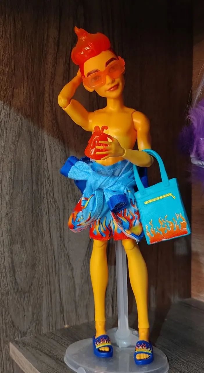 Heath Burns G3 completo Monster High