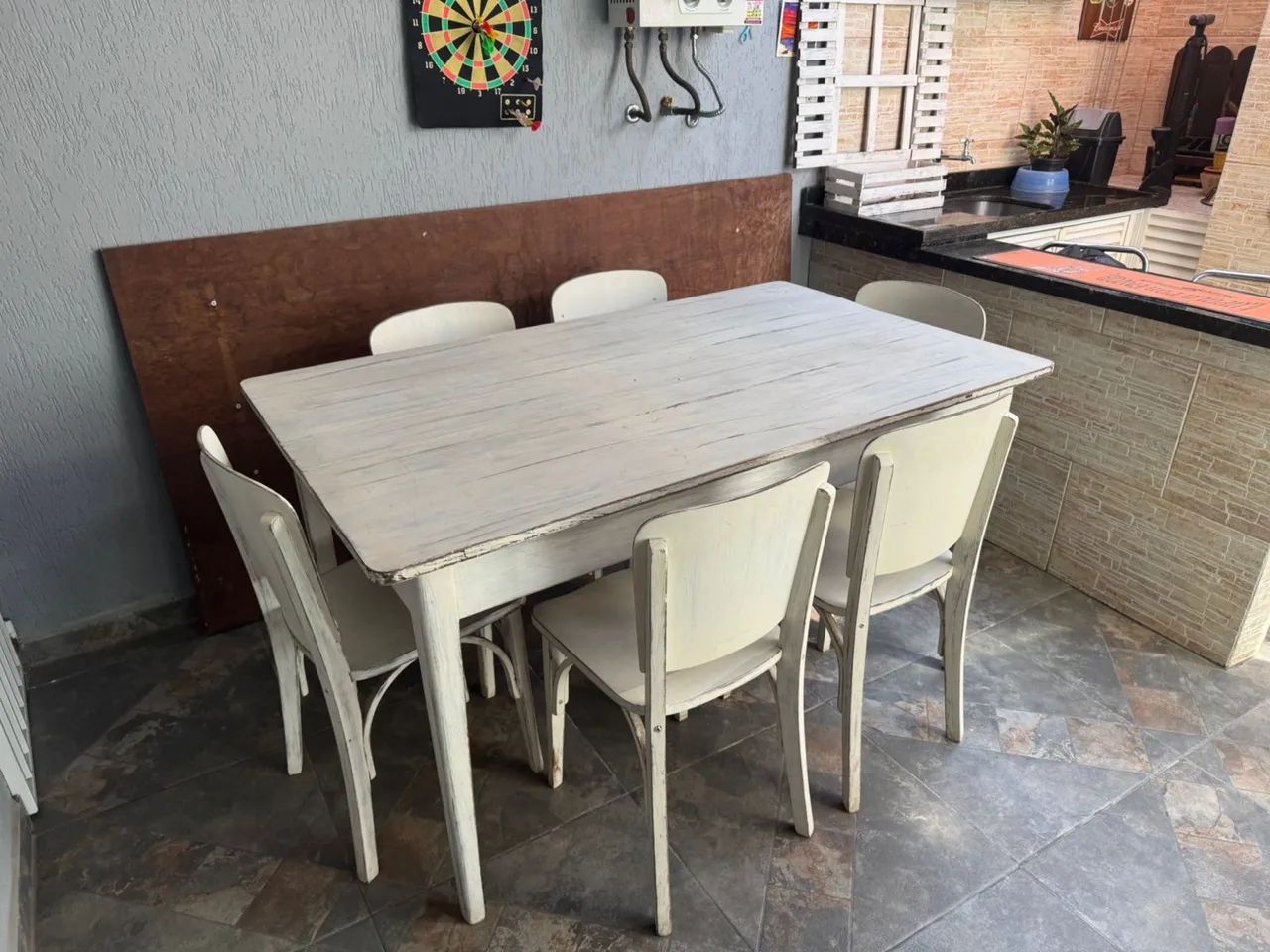 Mesa com 6 cadeiras  - Foto 5