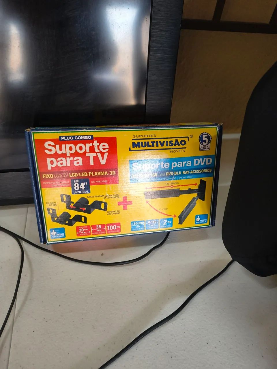 TV 32 polegadas ( VAI COM SUPORTE PARA PAREDE NA CAIXA E CHROMECAST TV INCLUSOS ) - Foto 3