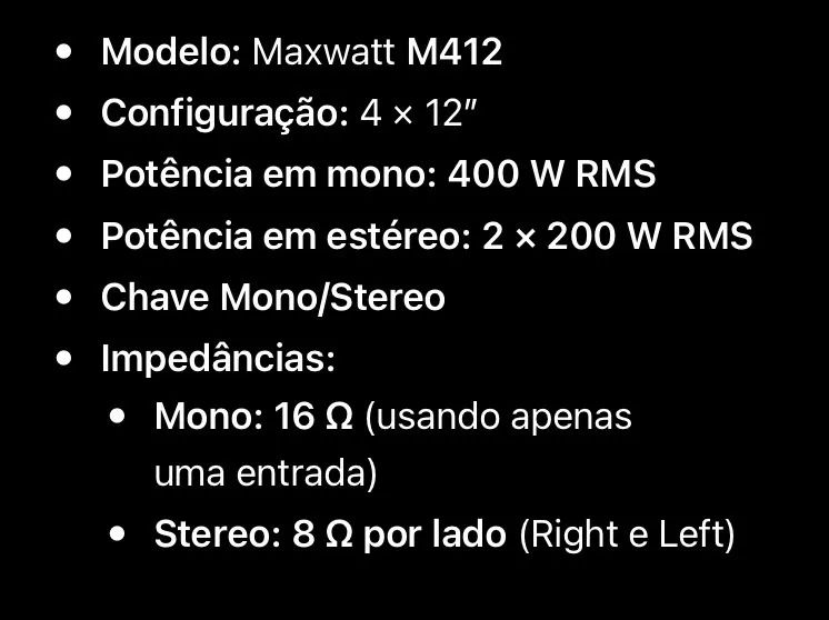 Gabinete Hiwatt 400RMS - Foto 4