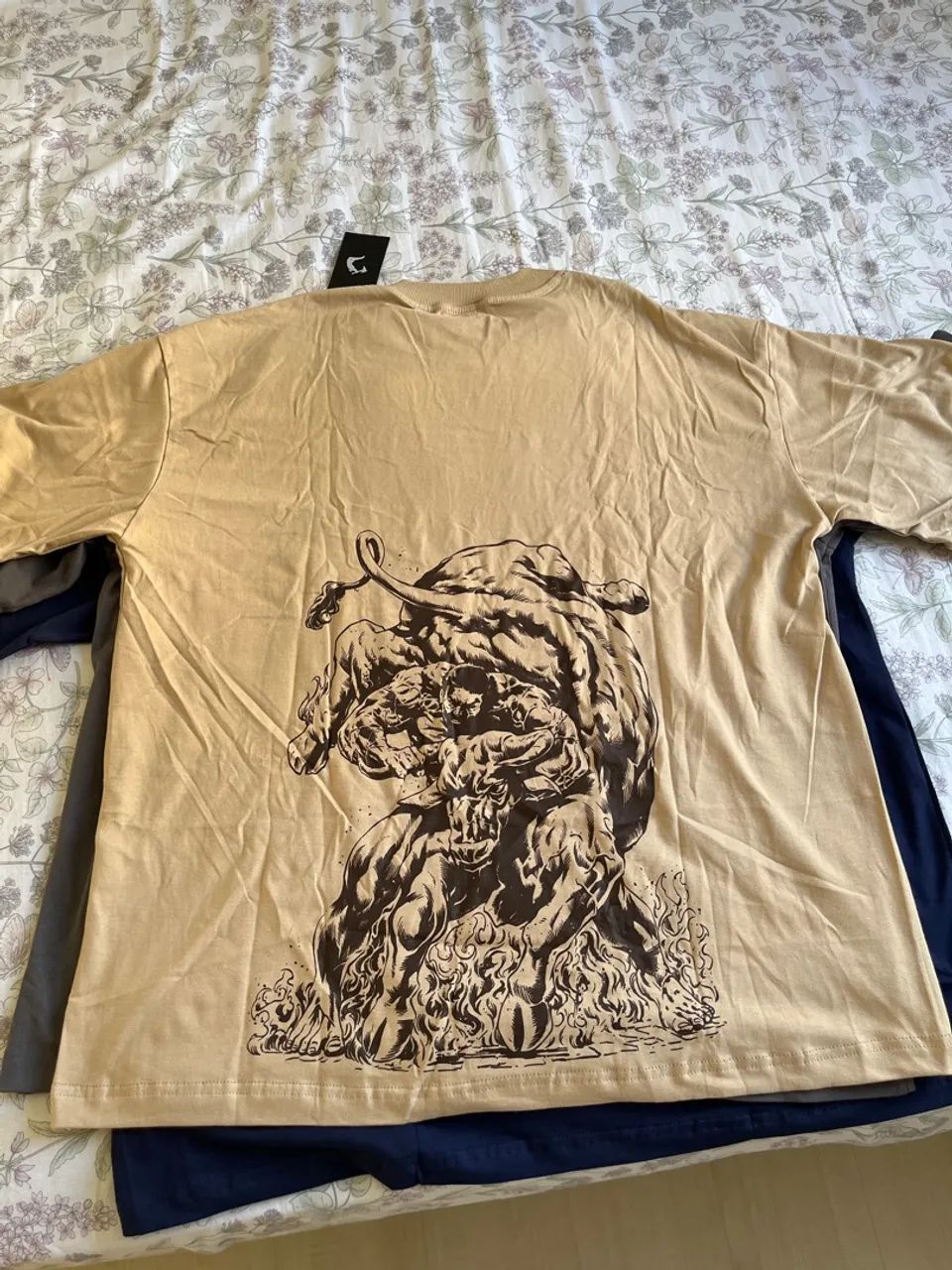 3 Camisetas Berzek Oversized - Foto 5