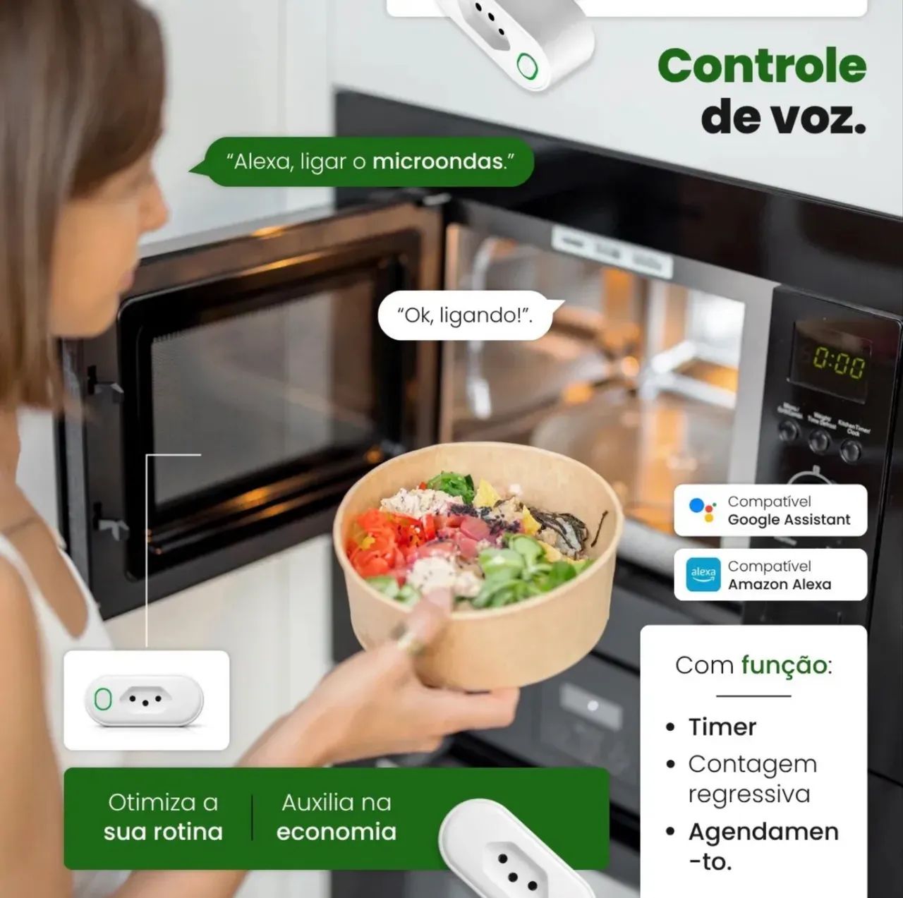 Tomada Inteligente Wi-Fi - Foto 4