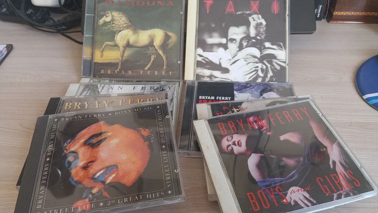 Coleção de cds' Bryan Ferry