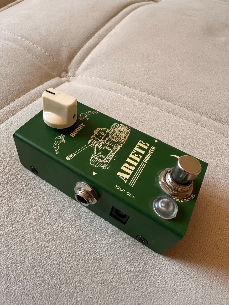 Pedal Ariete Booster Fire Custom Shop - Foto 2