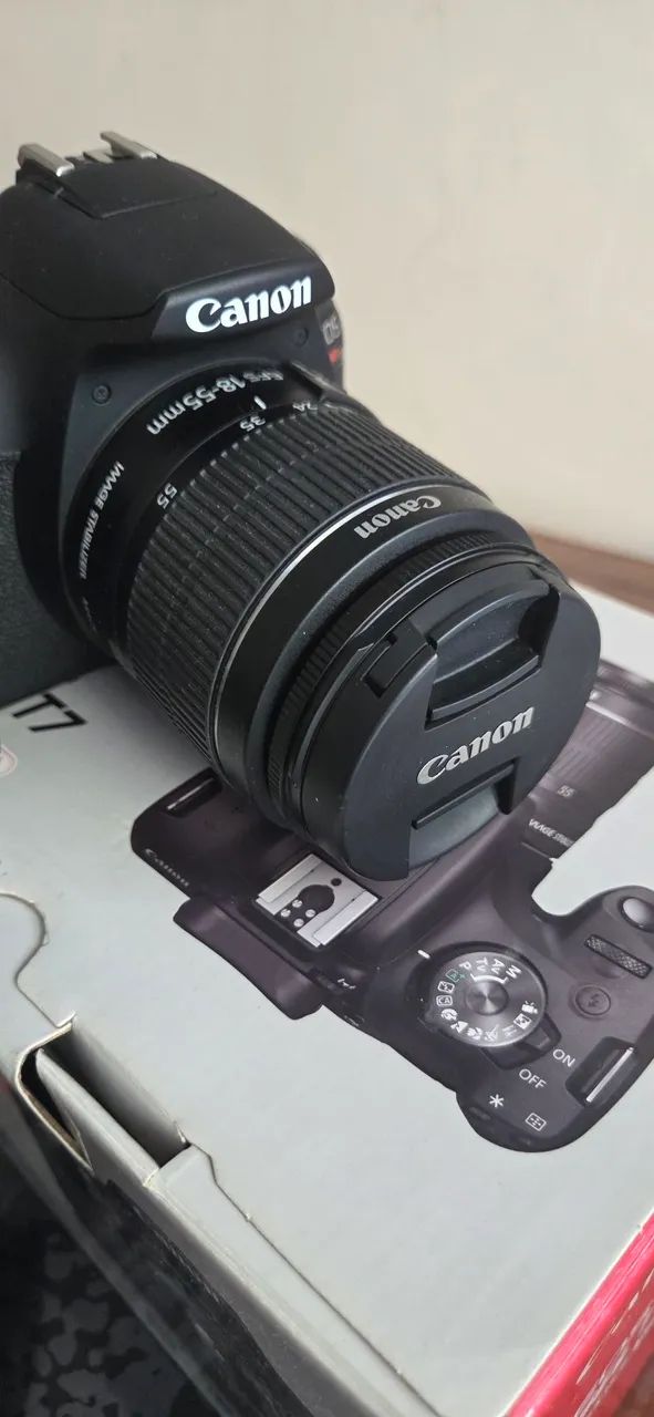 Câmera fotográfica Canon EOS Rebel T7 