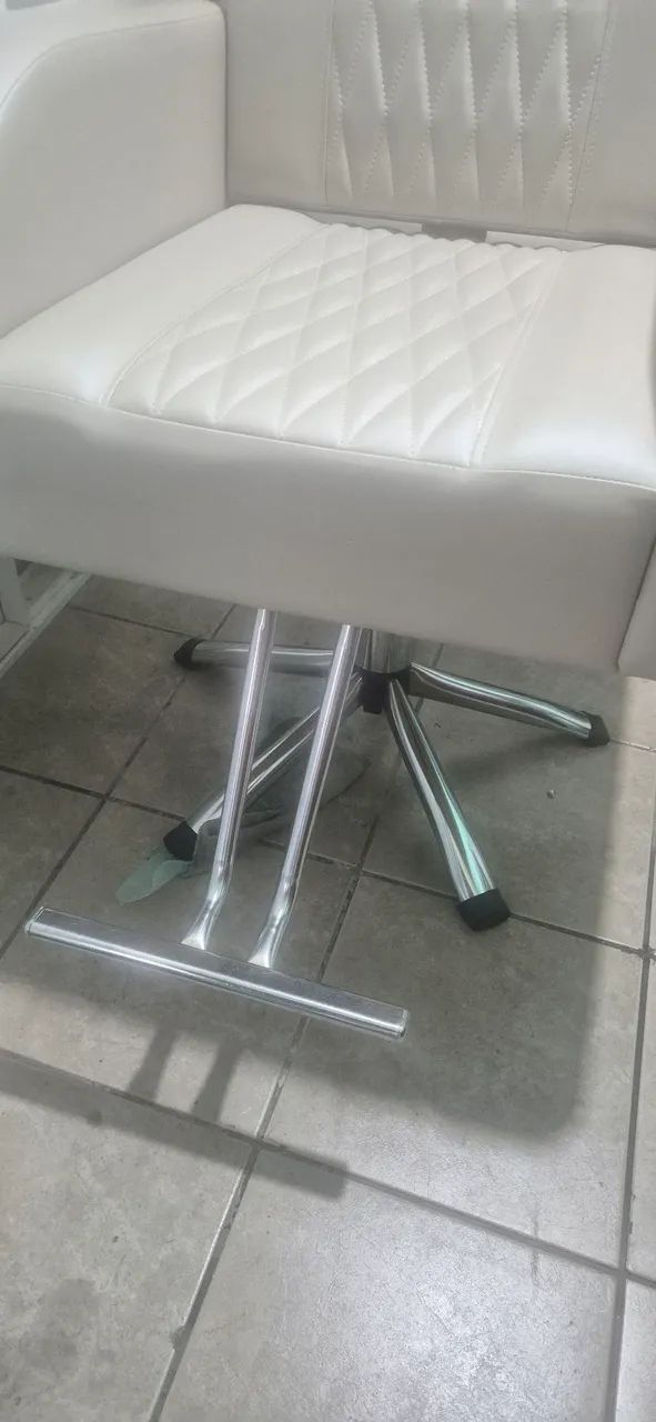 Kit cadeira e lavatório de cabeleireira - Foto 5