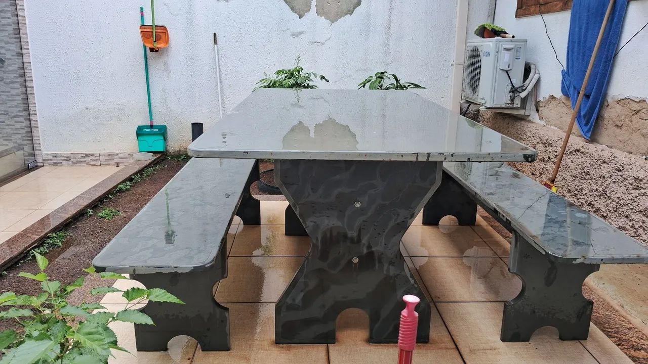 Jogo de Mesa em ardosia . - Foto 5