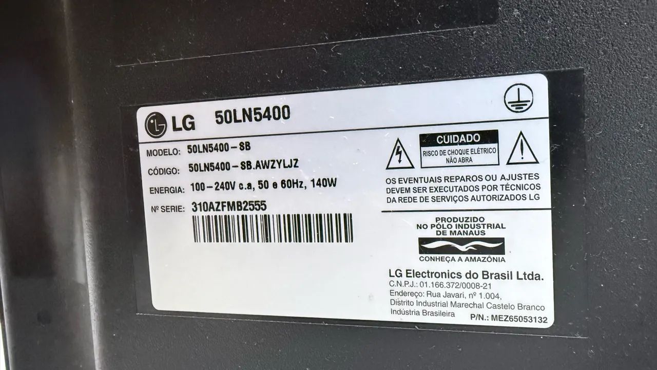 Tv LG 50 polegadas pra aproveitar placa  - Foto 3