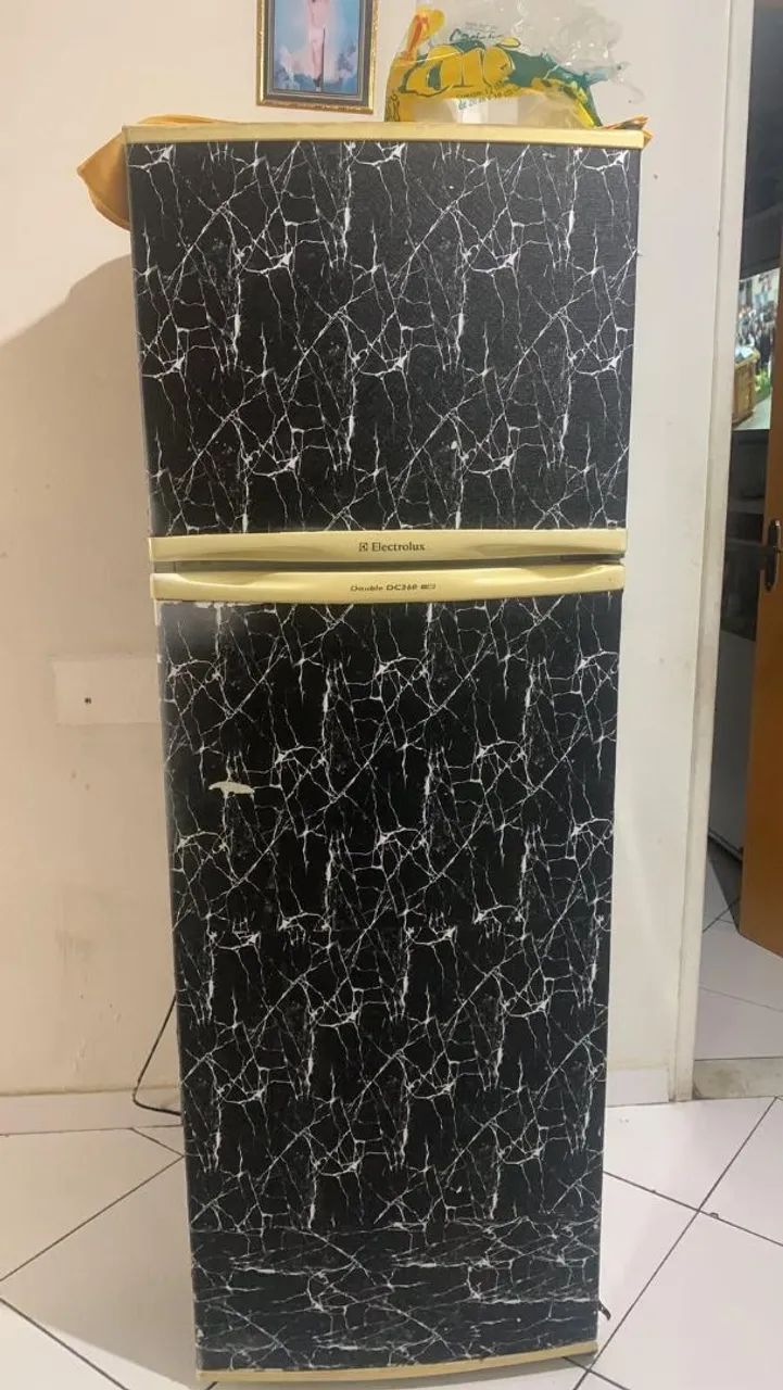 Geladeira com defeito