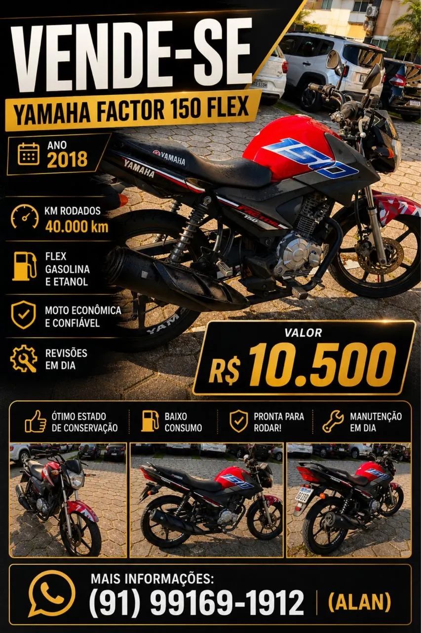 YAMAHA FACTOR 150 2018 - Foto 5
