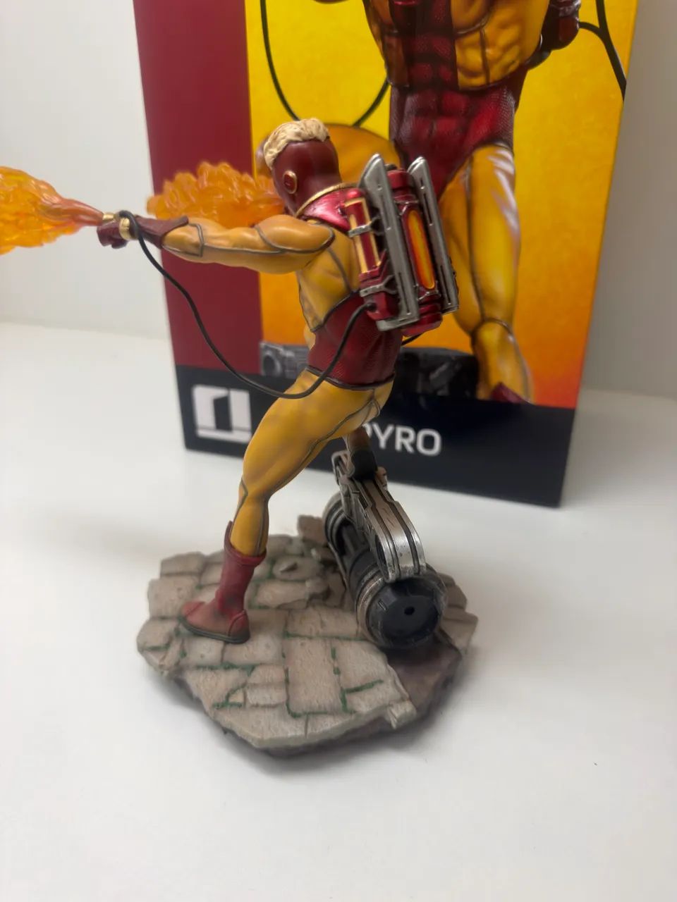 Pyro - Iron Studios - Completo - Na caixa! - Perfeito! - Foto 3