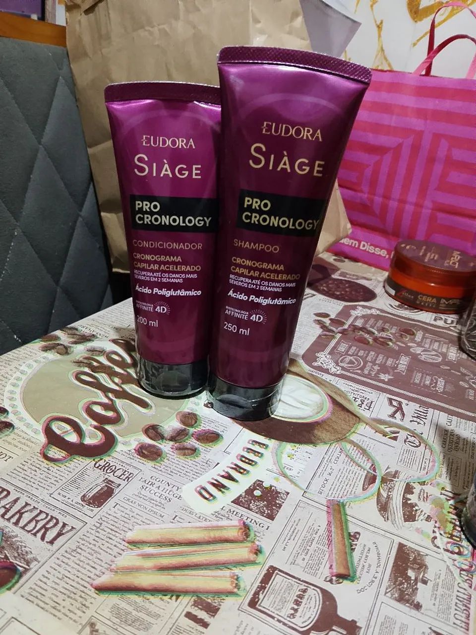 Kit condicionador e shampoo EUDORA  - Foto 5