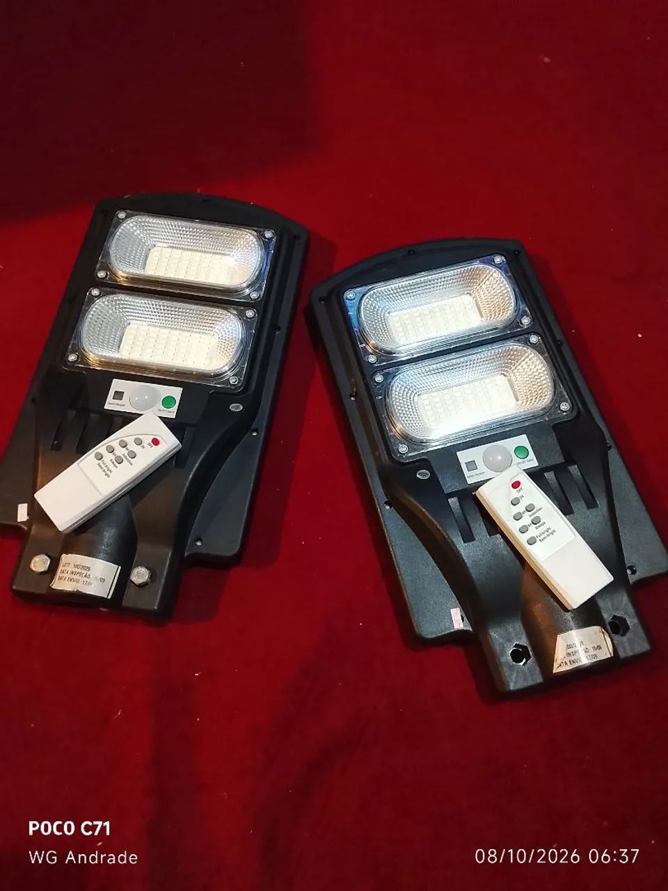 Luminária solar