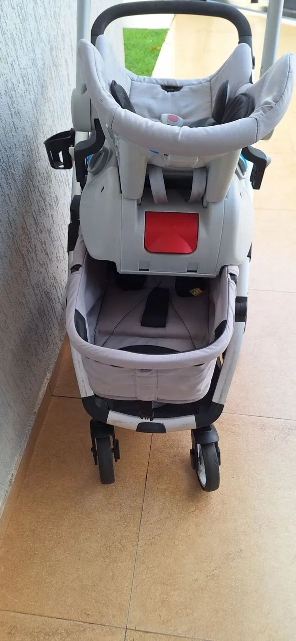 Vende carrinho de bebê com baby conforto e base  galzerano  dzieco  - Foto 3