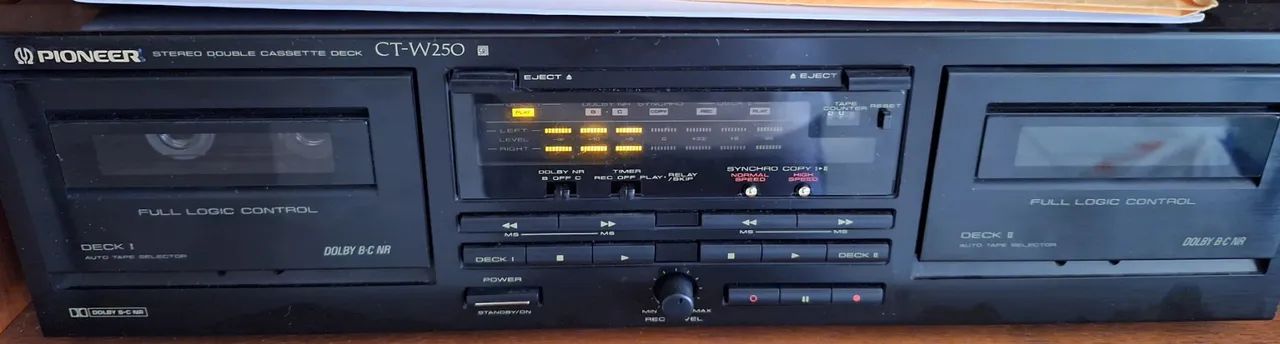 Duplo Deck Pioneer Ct-w250 - Foto 2