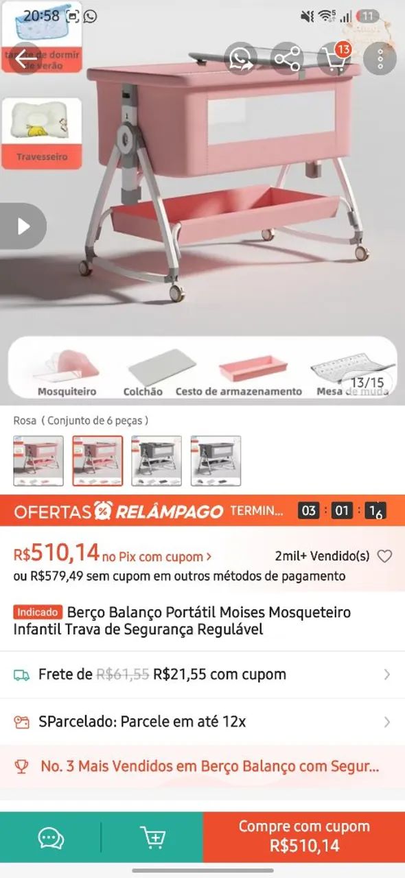 Berço novo 
